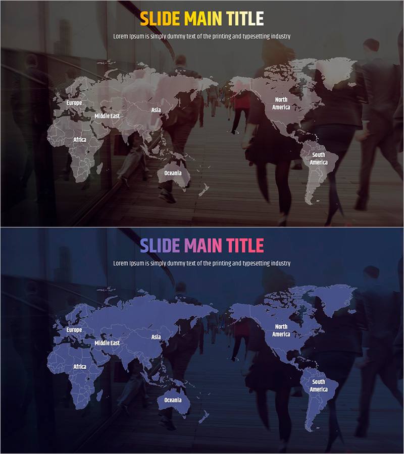 글로벌 비즈니스 맵 – 세계 네트워크 한눈에 보기