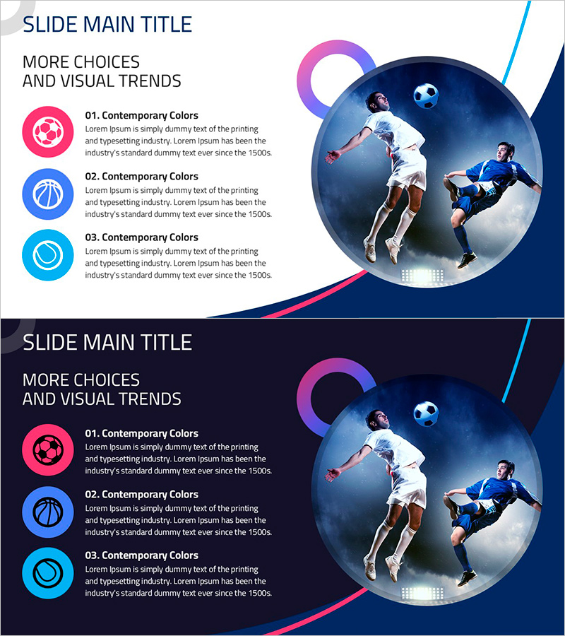 구기 종목 설명 슬라이드 – 마케팅 전략을 위한 최고의 도구