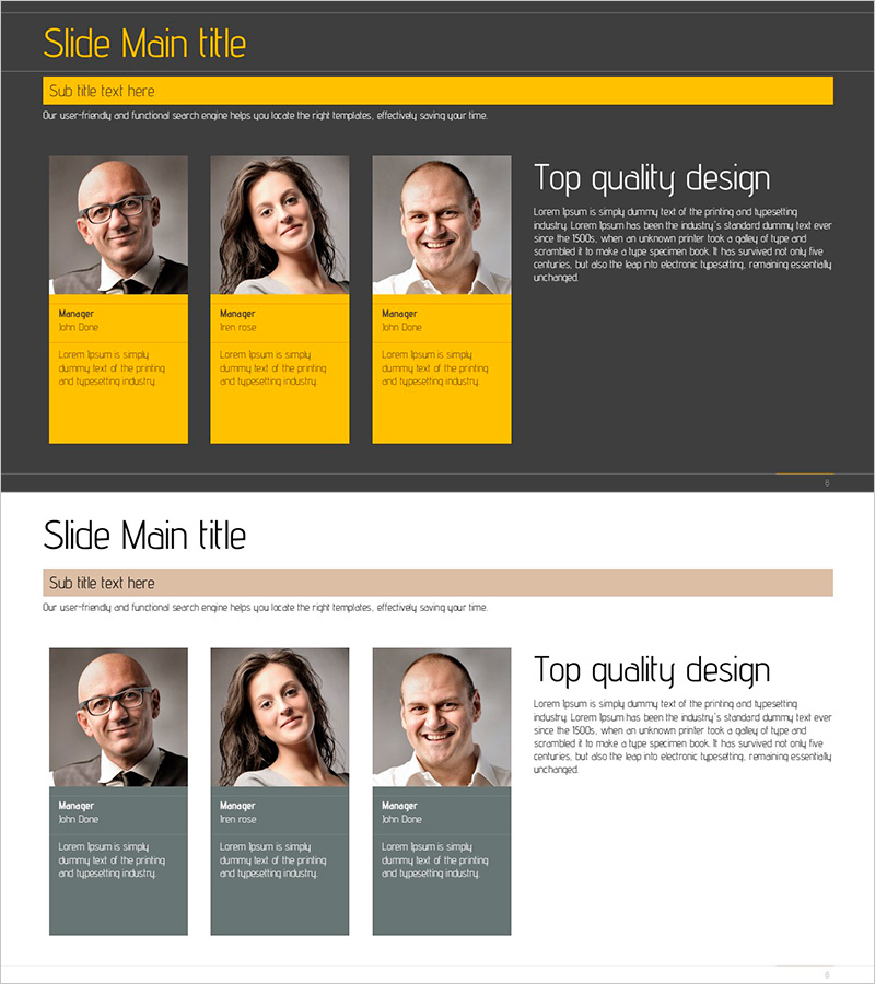 3명 멤버 프로필 소개 – 효과적인 클러스터 디자인