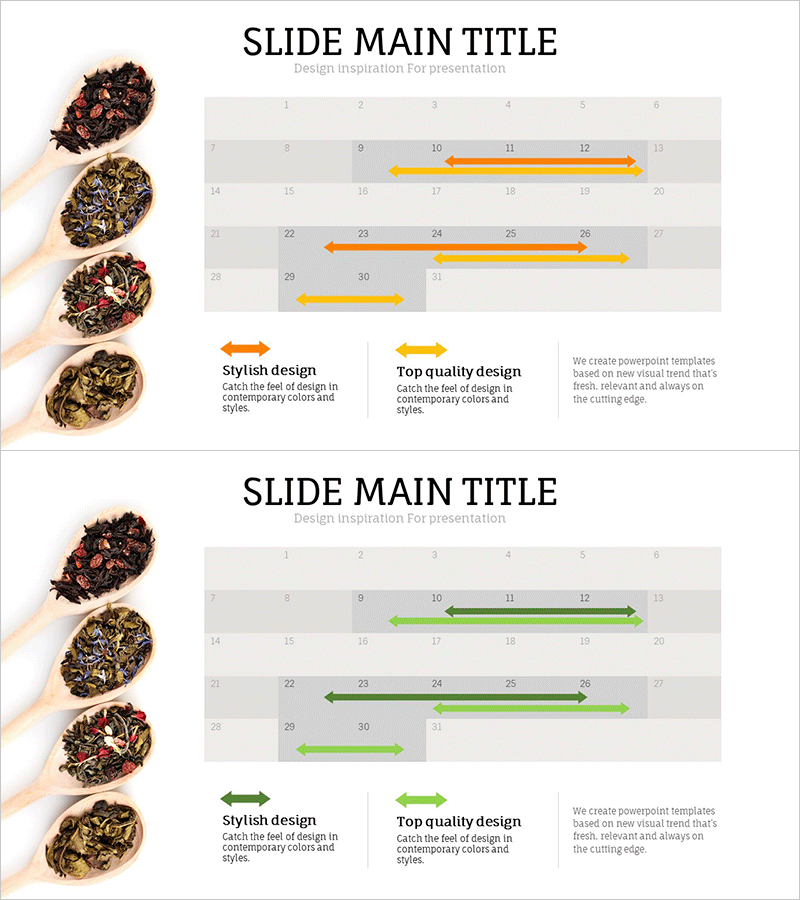 약재 제작 일정을 시각화한 슬라이드 – 사업 추진 계획