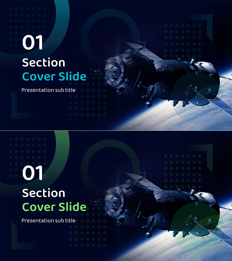 항공우주산업 템플릿 간지 01 - 섹션 커버