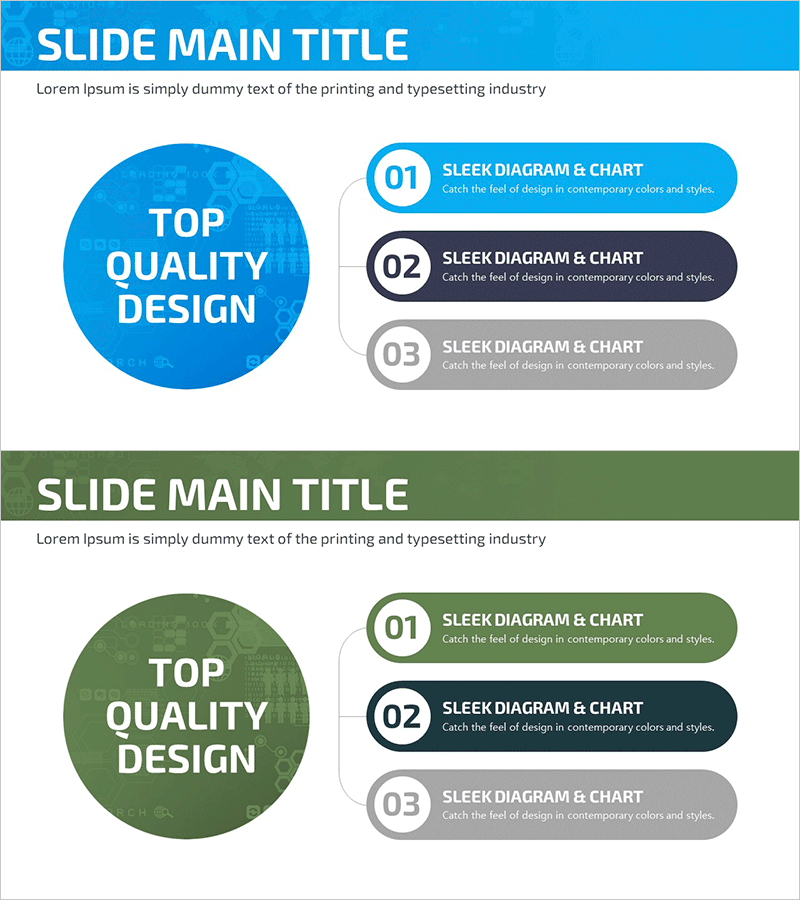 글로벌 비즈니스 사업목표 다이어그램