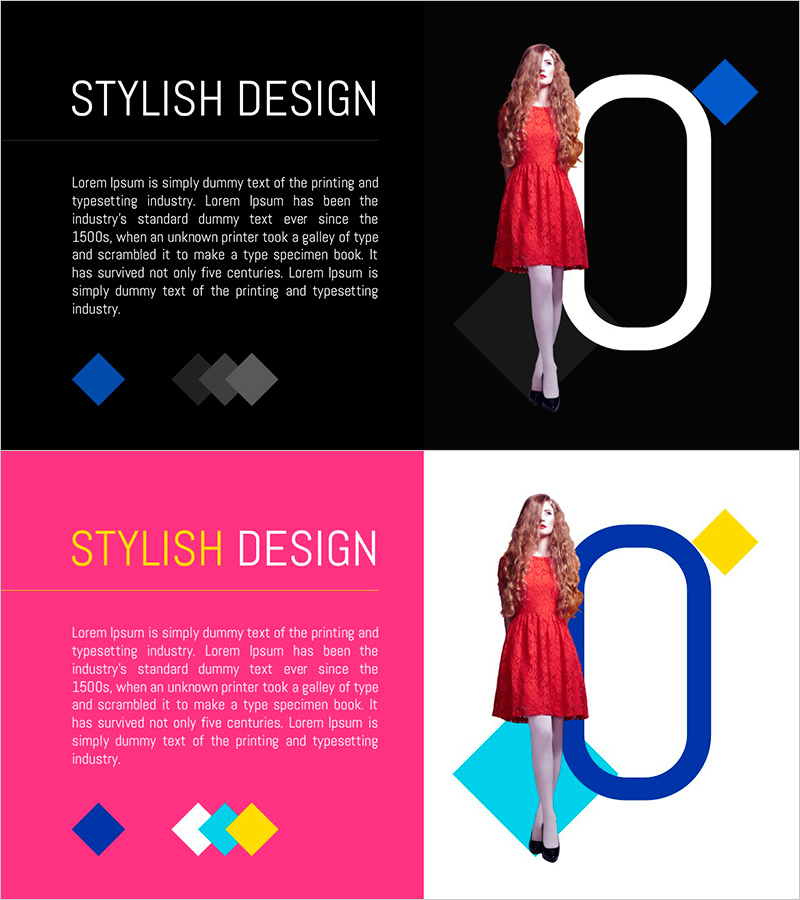 패션 트렌드 칼럼 - 스타일리시한 디자인 소개