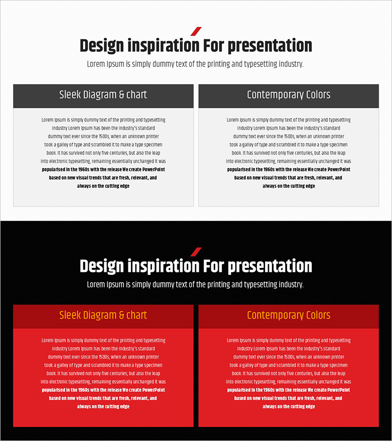 최신 스타일의 다이어그램 및 차트 활용 슬라이드