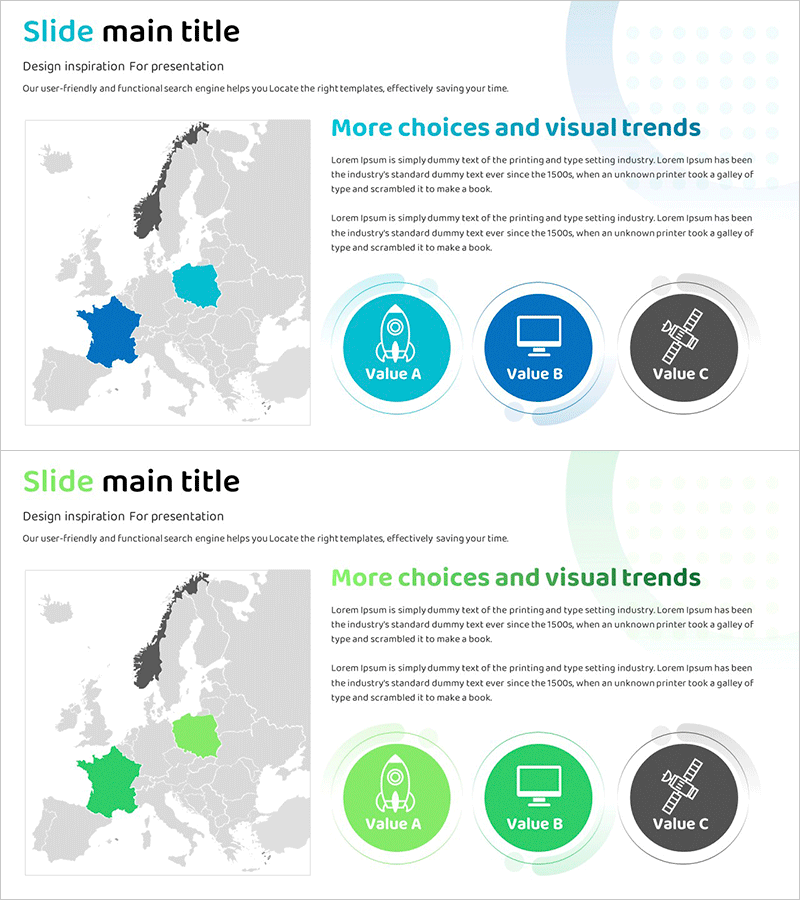 유럽 우주산업 진행 상황 분석 다이어그램