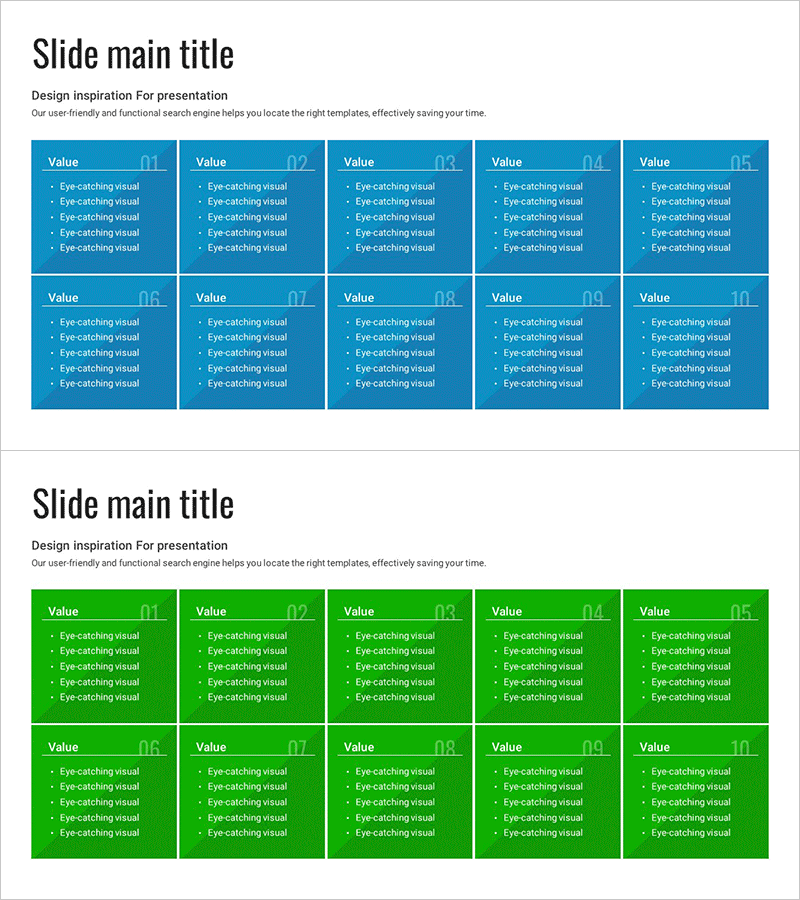 사업개요 사각형 폐쇄 다이어그램을 통한 비즈니스 소개