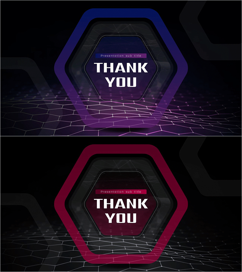 혁신적인 AI 템플릿 엔딩 표지 – 피날레를 기념하자