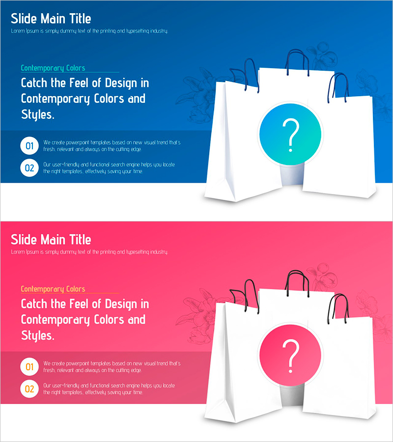 한정 사은품 이벤트 전략 – 색감 넘치는 템플릿