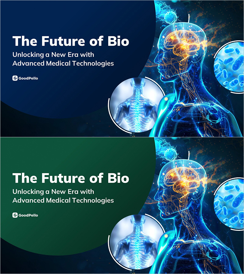 바이오의 미래: 첨단 의료기술의 시대 표지