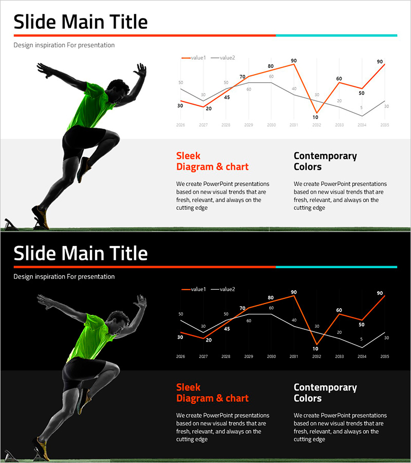 달리기 효과 라인차트로 시장 및 경쟁사 분석 – 경쟁 우위를 잡다