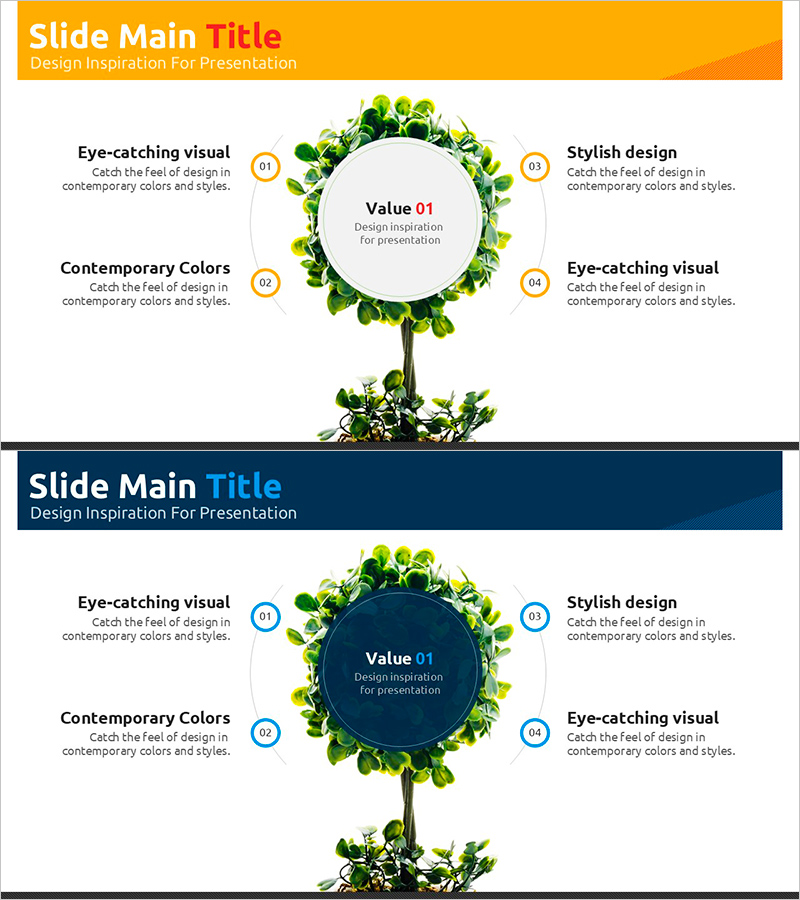 나무 확산 다이어그램으로 사업 비전 표현하기