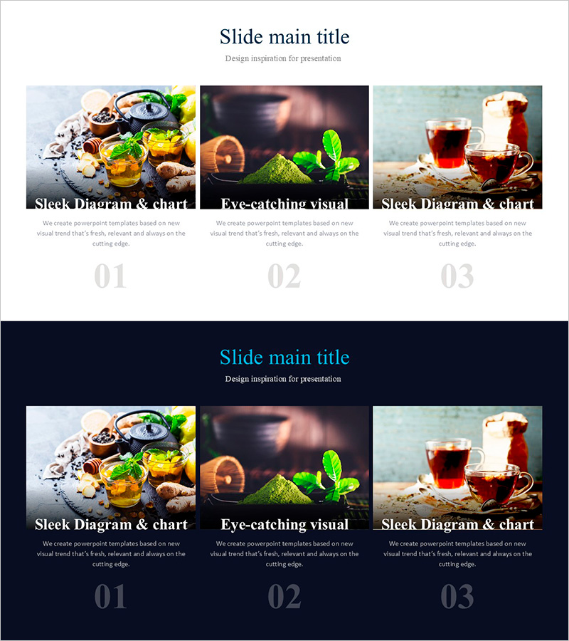 시그니처 티 소개 - 혁신적 제품 비전