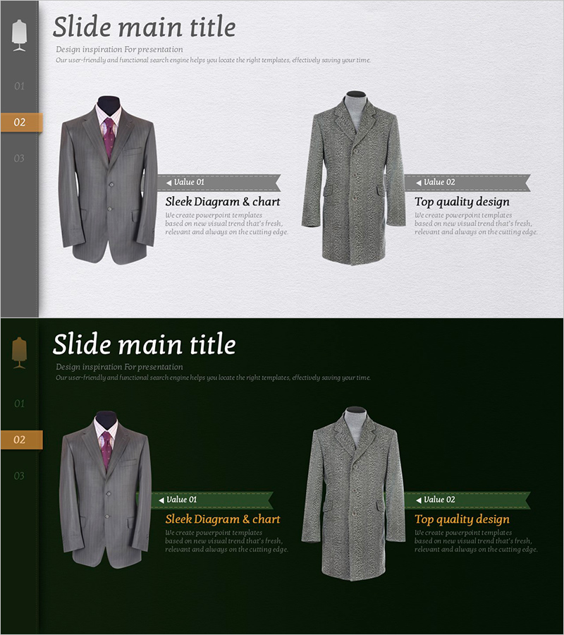 남성 정장 제품 소개 – 세련된 디자이너의 선택