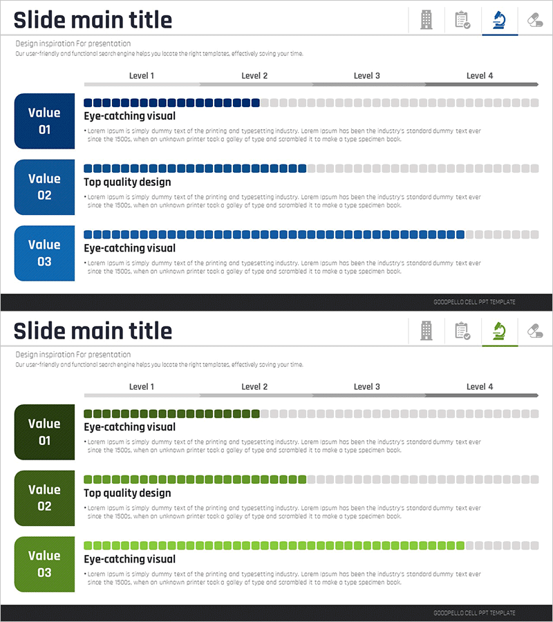 의료연구 진행현황 다이어그램 – 혁신과 발전