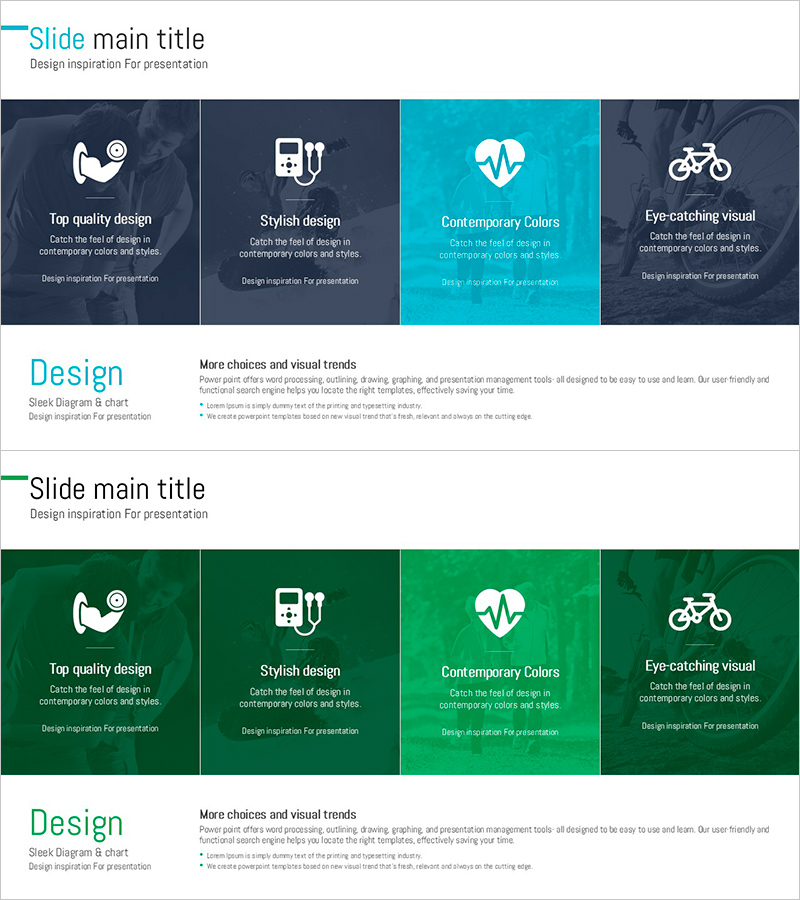 운동 프로그램 장점을 강조한 클러스터 다이어그램