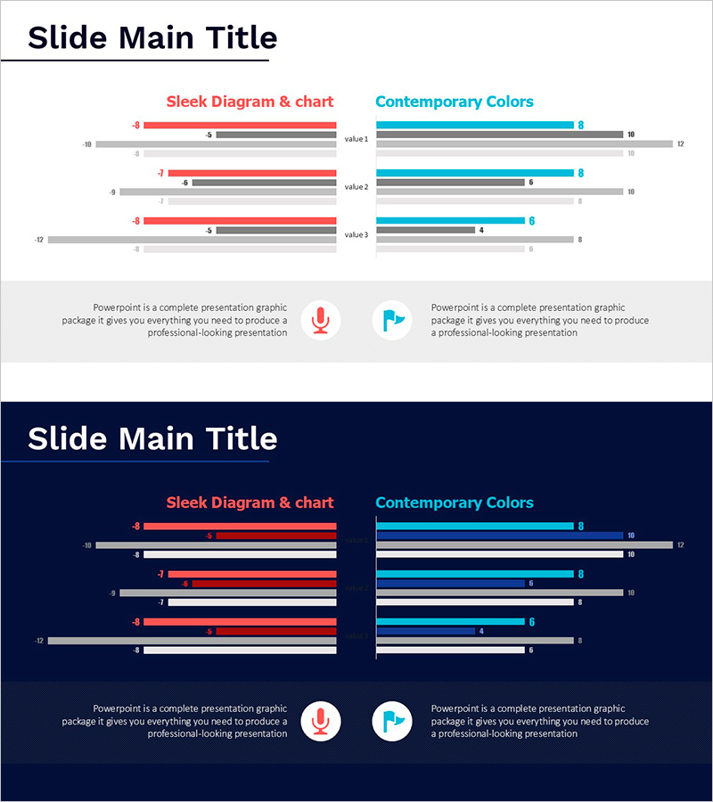 오디오 아이콘과 비교 그래프 – 시장 분석의 새로운 차원