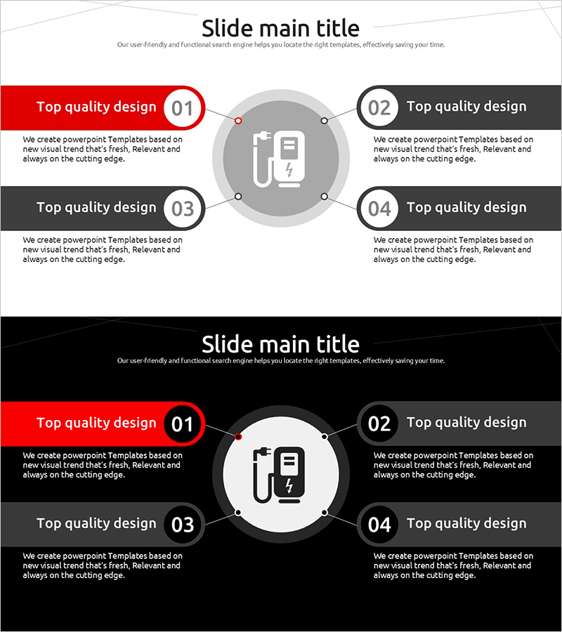 전기차 충전 서비스 슬라이드 – 혁신과 미래