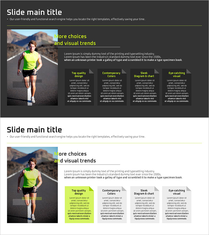 마라톤과 포스트잇 박스 – 사업 추진 전략을 쉽게 전달