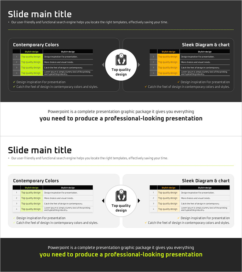 헬스 체중 관리표 – 효과적인 운영계획을 위한 슬라이드