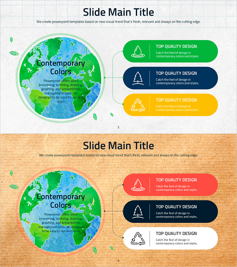 지구 보호 확산 다이어그램 – 지속 가능성과 성장 전략