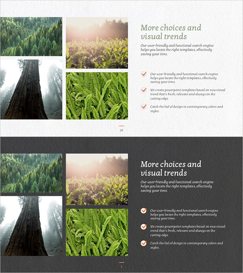 자연 체크리스트를 통한 효과적인 제품 소개