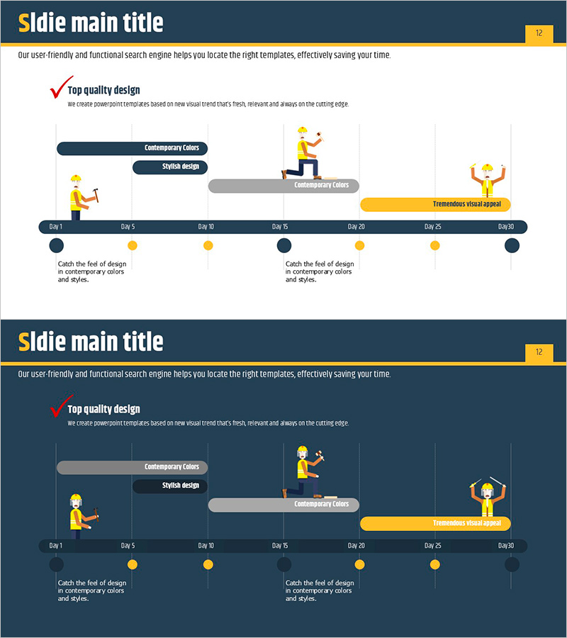 실행 계획 건축 일러스트 – 효과적인 운영계획