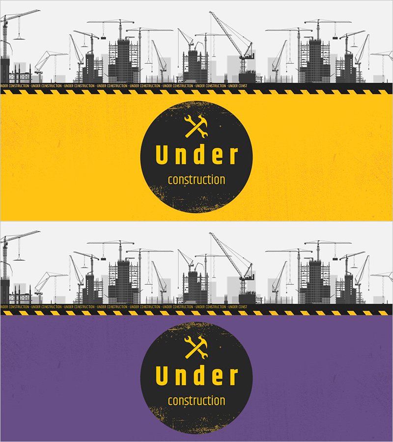 건축 안전 일러스트PPT 표지