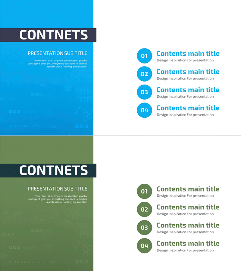 첨단로봇 템플릿 목차 – 미래의 비전을 담다