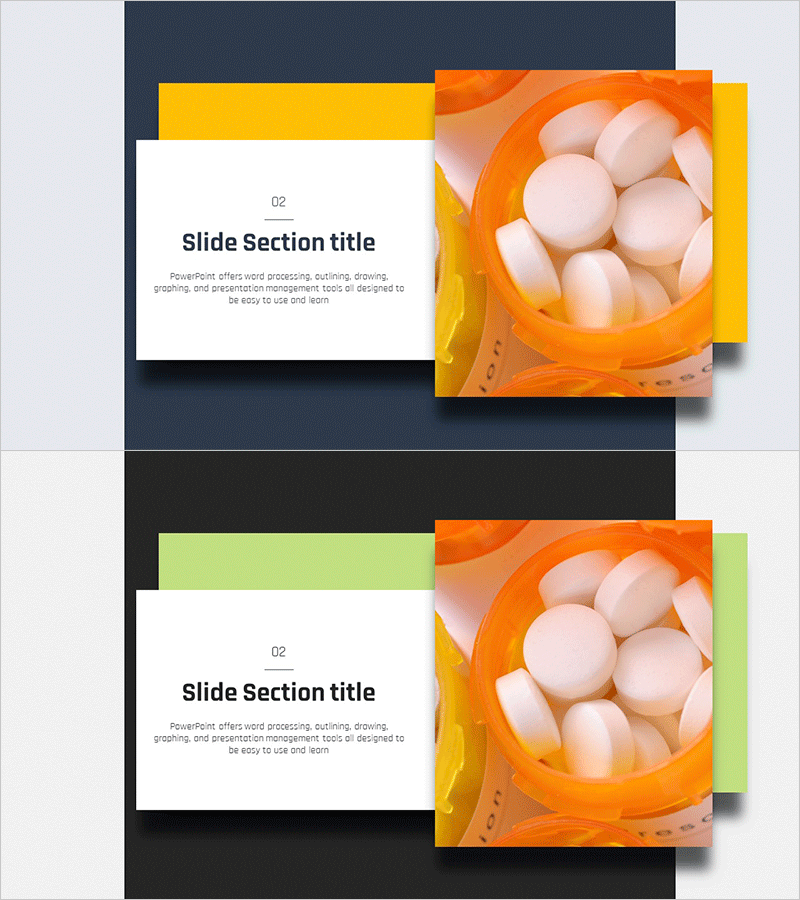 염색체 테마 와이드 PPT 템플릿 – 창의적인 비전으로
