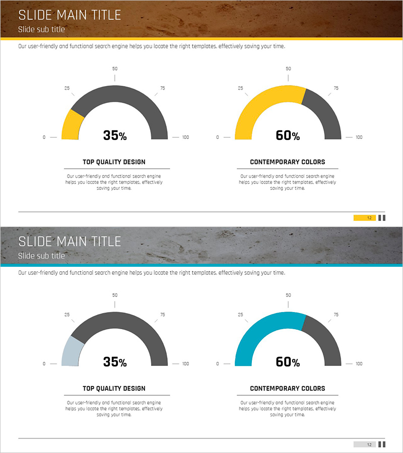 무료 게이지 도넛 차트 – 시각적 데이터 표현의 새로운 기준