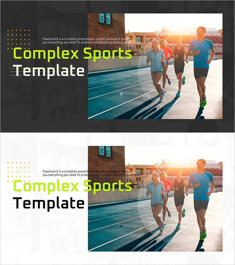 종합스포츠 템플릿 표지 – 활동성과 열정을 담다