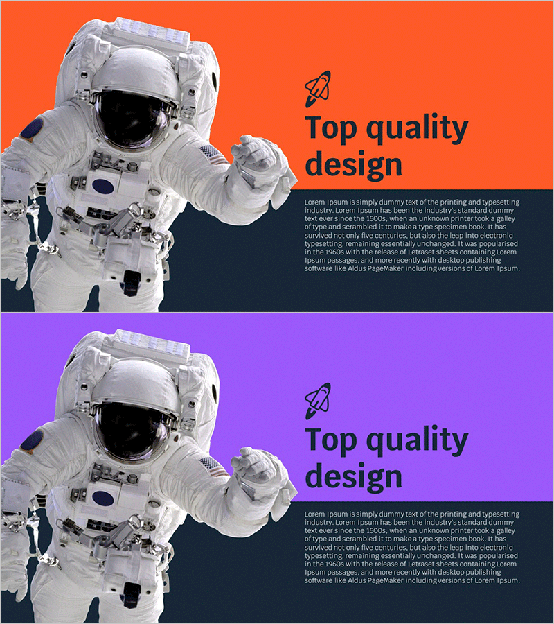 우주비행사 소개 슬라이드 – 신비로운 순간의 기록