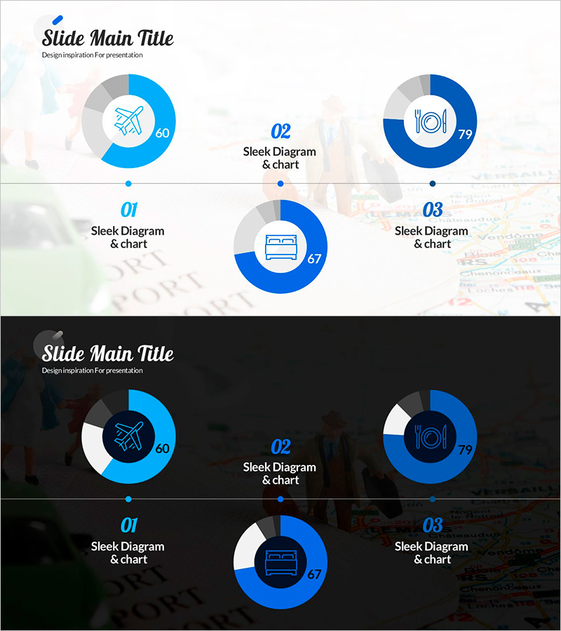 여행 일정 도넛그래프 – 효율적 계획 수립