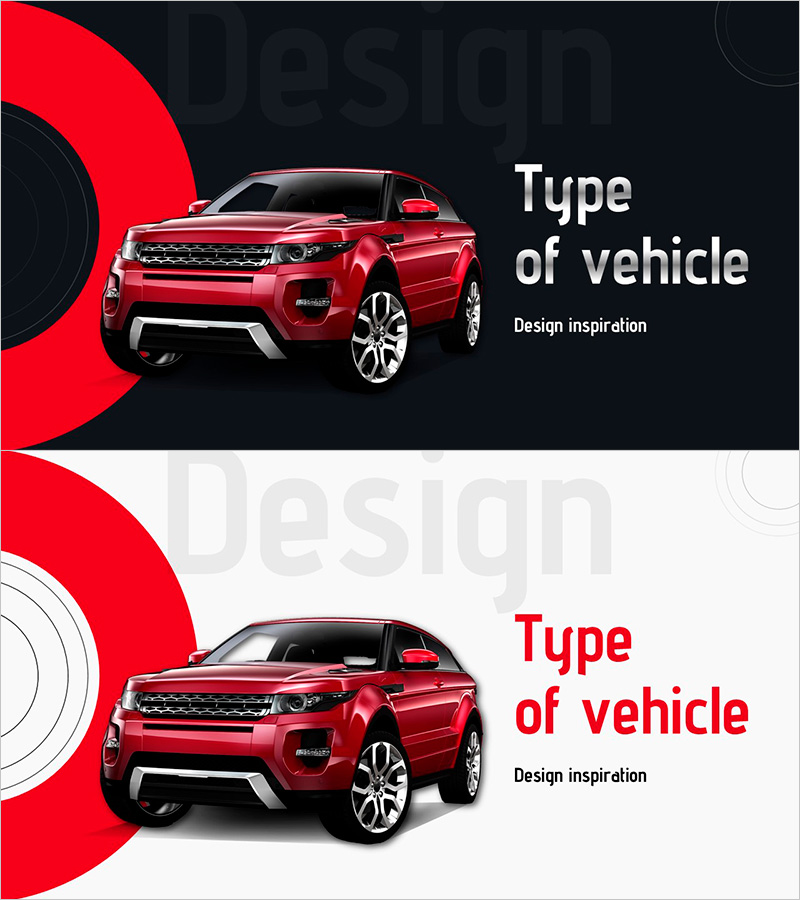 신차 출시 템플릿 표지 - 차량 디자인을 위한 최적의 선택