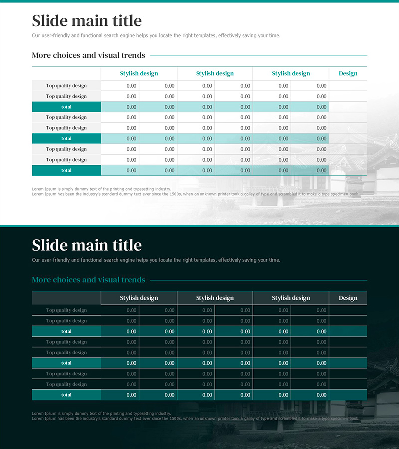 관광지 방문객 현황표 – 정보 및 시각적 혜택