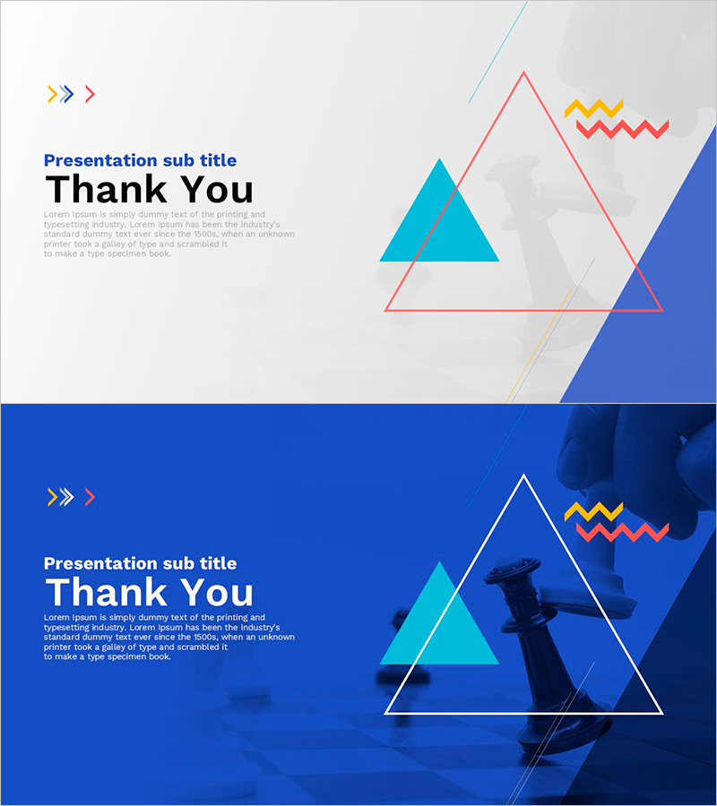 체스 게임 커버 슬라이드 – 전략적 비전