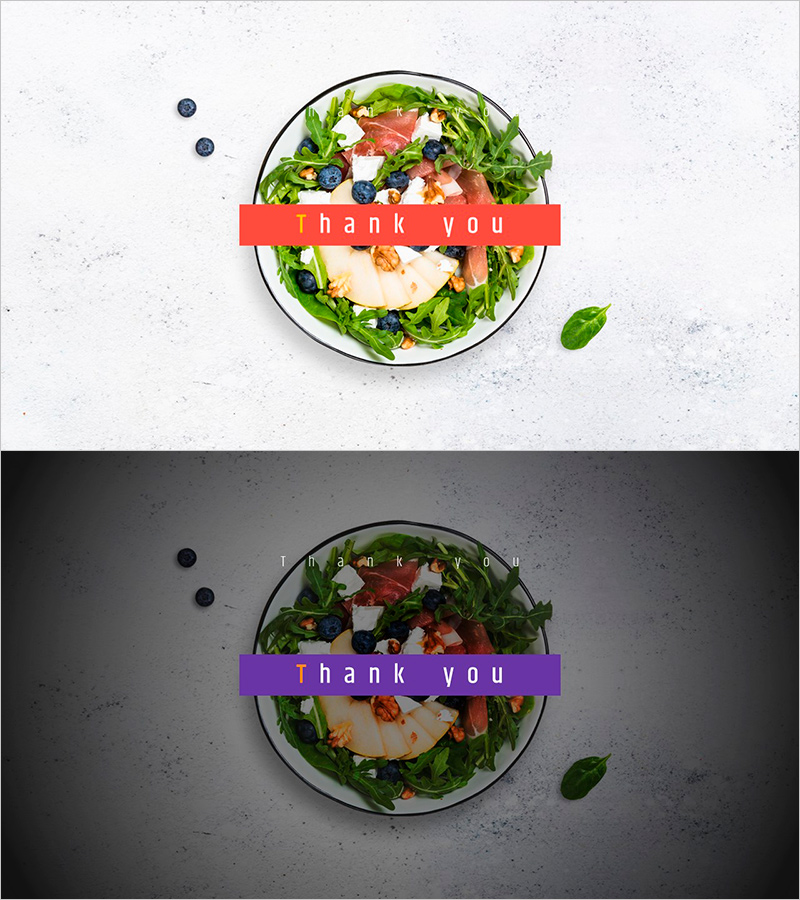 다이어트 푸드 PPT 엔딩표지 - 건강한 선택의 마무리