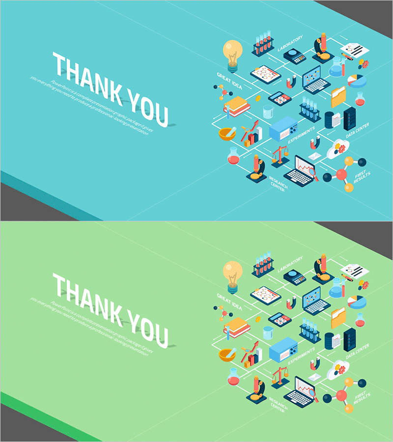 창의적인 과학 실험 일러스트 엔딩표지