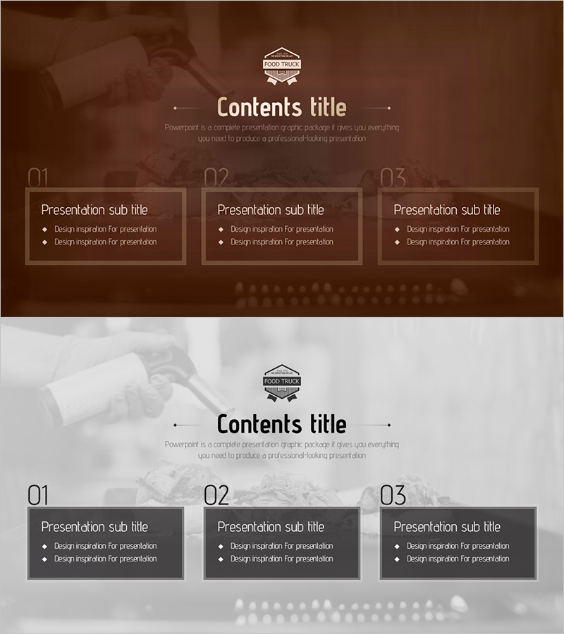 푸드트럭 프로젝트 목차 – 기업의 비전과 전략