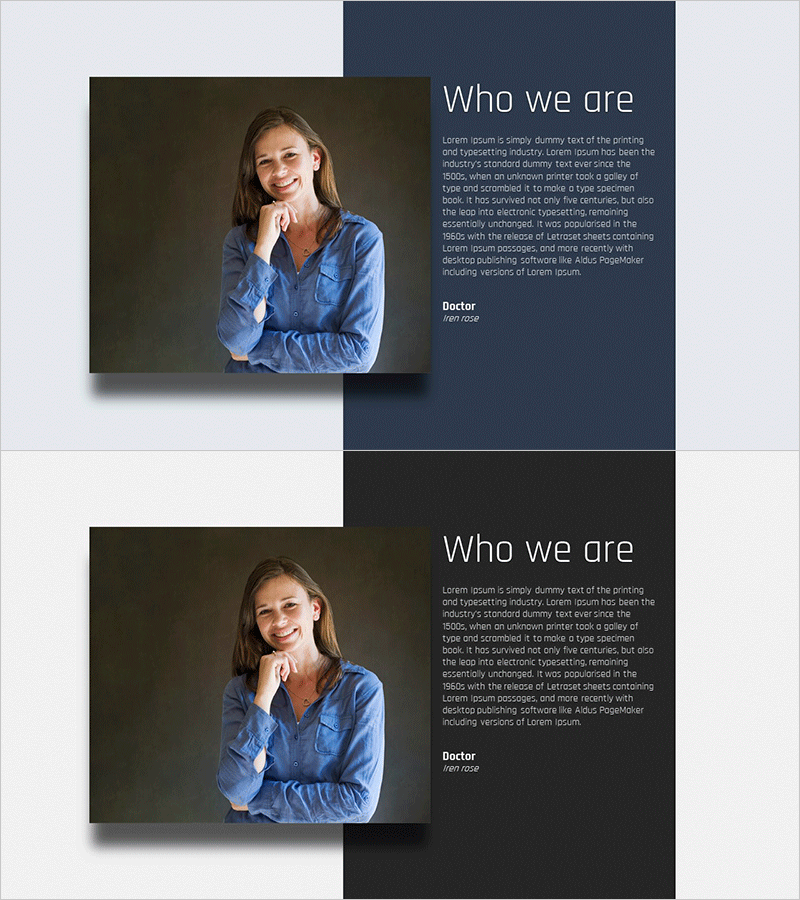 대표 의사 소개 슬라이드 – 전문성과 신뢰