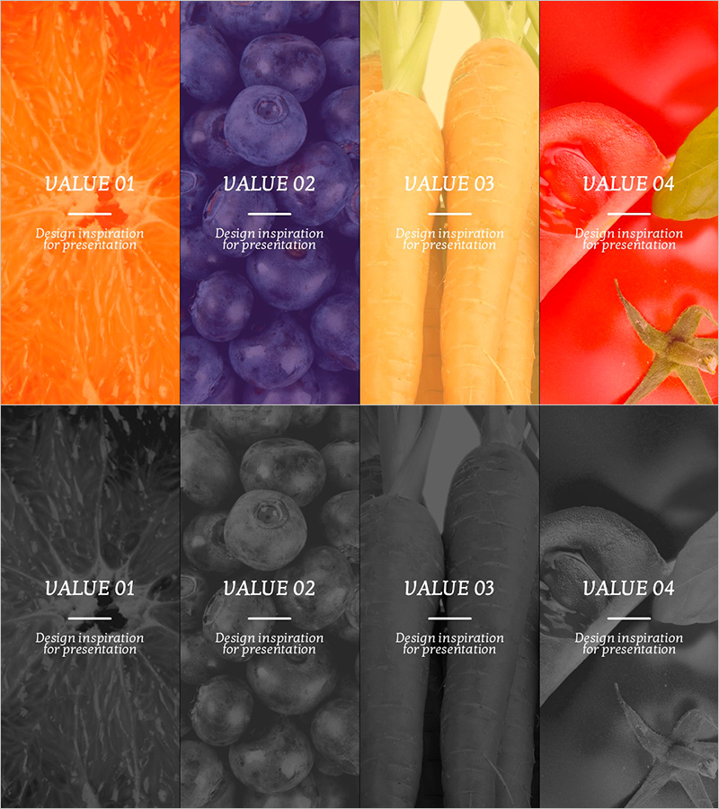 비건 식재료 소개를 위한 클러스터 다이어그램