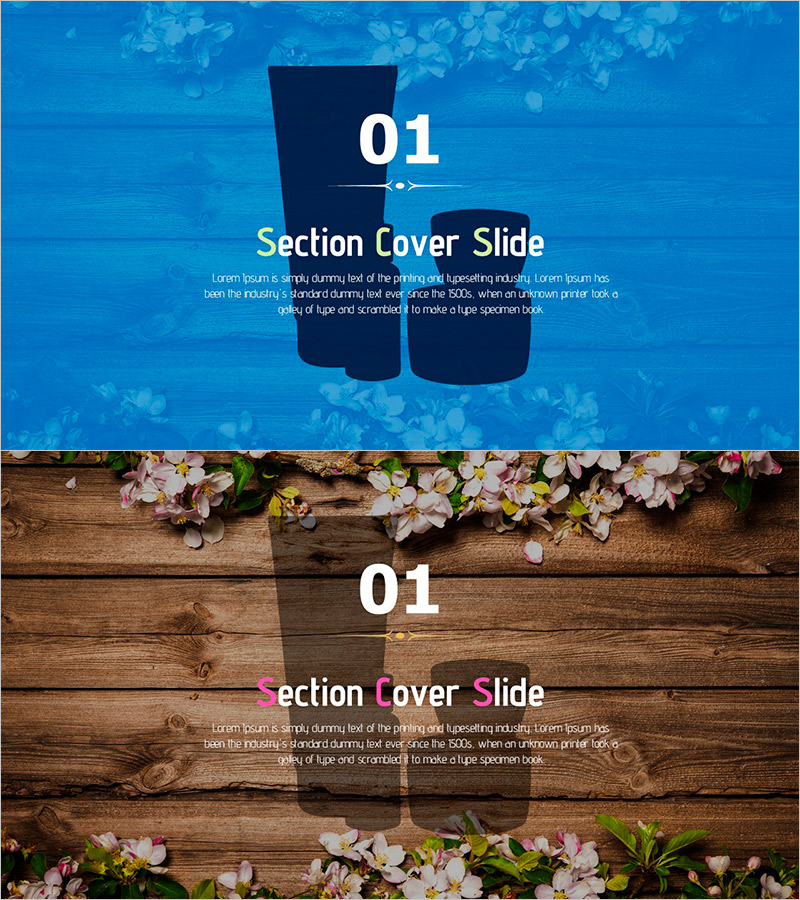 블라썸 코스메틱 템플릿 간지 – 자연을 담은 럭셔리 제공