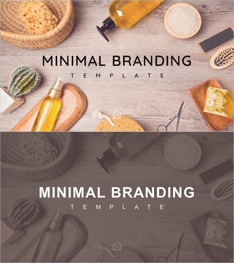 미니멀 브랜딩 템플릿 표지 – 간결한 디자인의 매력