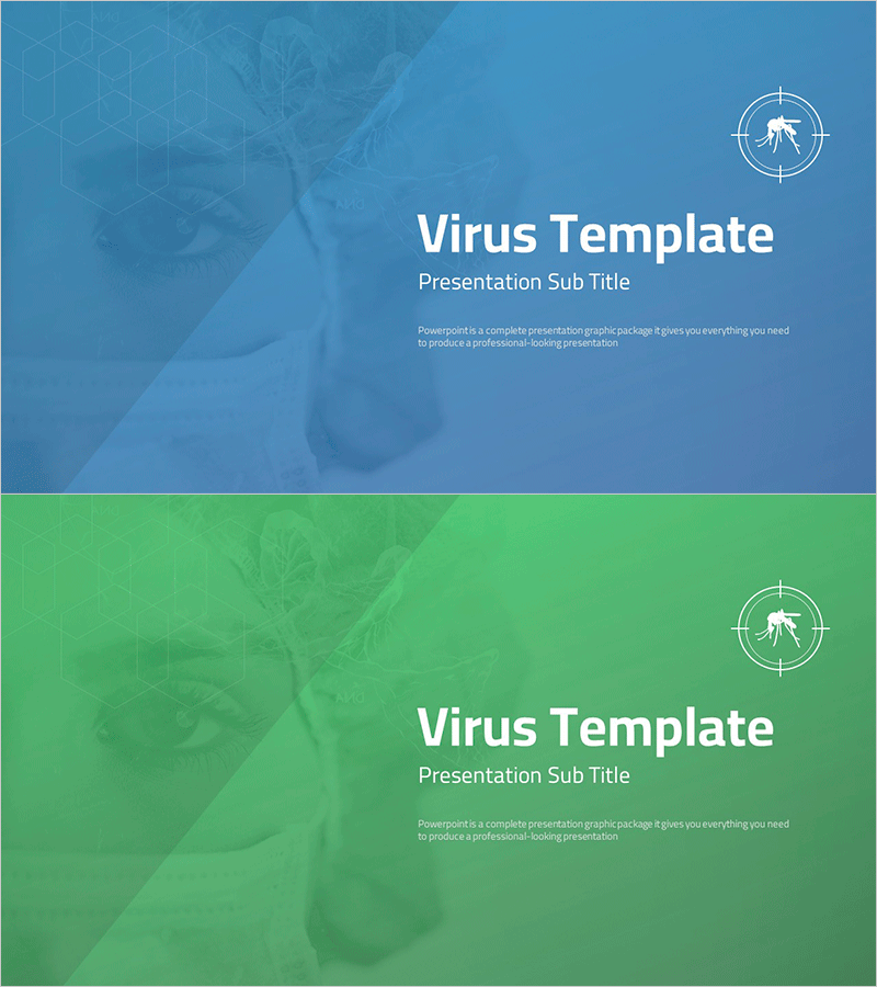 바이러스 예방 템플릿 표지 – 전문성과 신뢰감을 담다