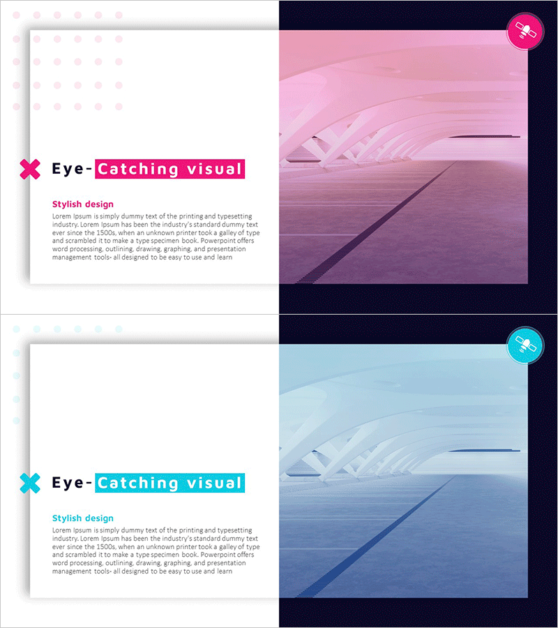 비즈니스 서비스 실행방안 슬라이드 템플릿 – 스타일과 기능성을 겸비