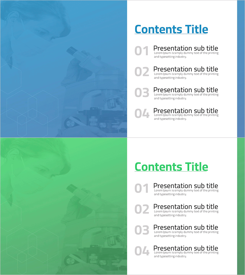 바이러스 예방 템플릿 목차