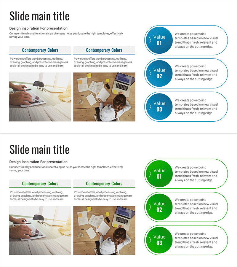 분석 결과 요약 다이어그램 – 제품/서비스 소개의 클러스터