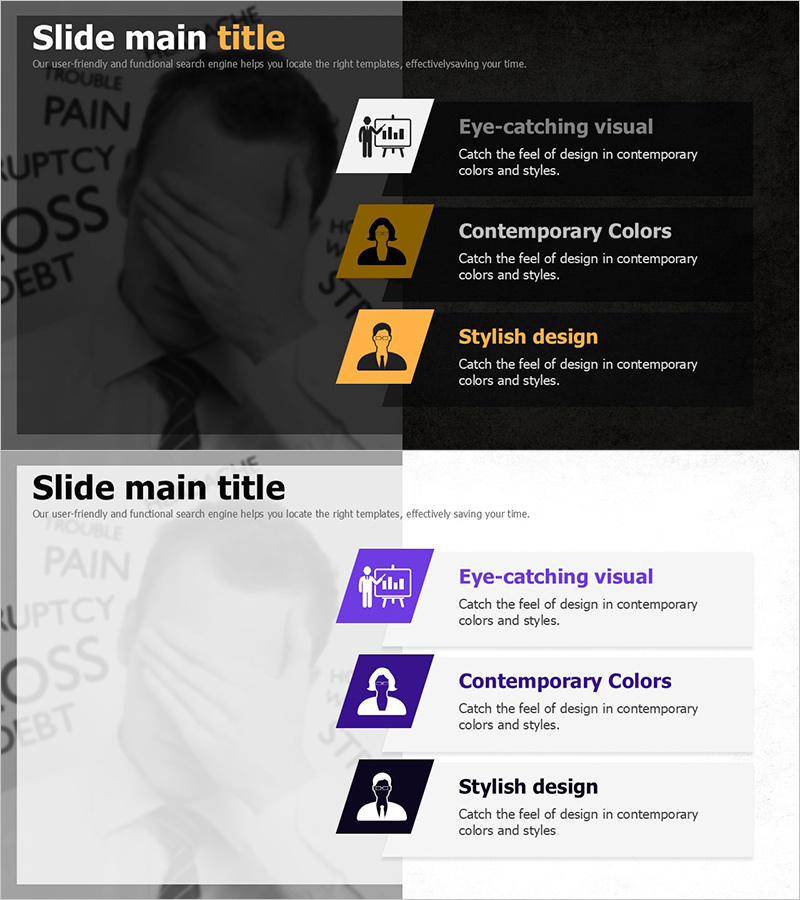 남여 스트레스 분석을 위한 시각화 템플릿