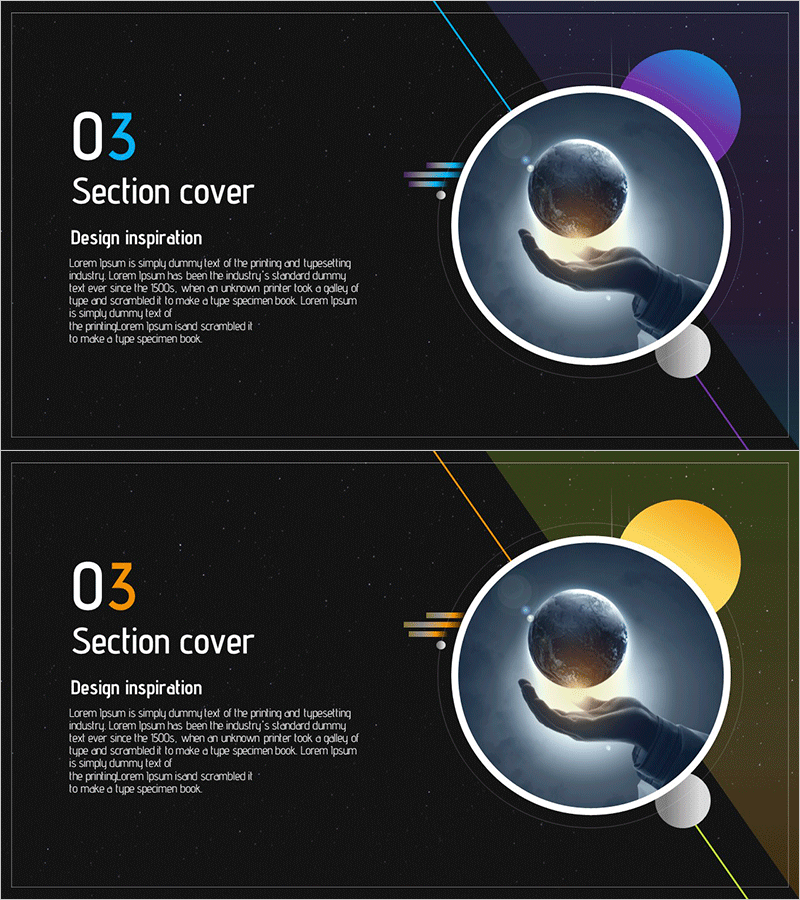 우주산업 템플릿 간지 03 – 비전과 기회