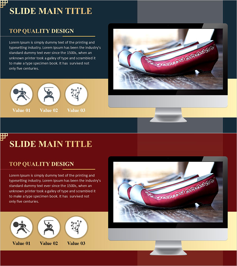 한국 전통 체험 프레젠테이션 템플릿